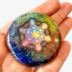 orgon con cubo de metatron
