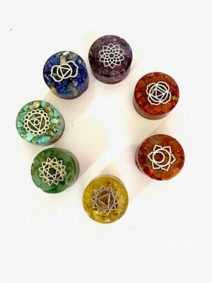 set orgones 7 chakras