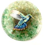 plato de orgon con colibri