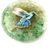 plato de orgon con colibri