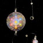 colgante de pared de orgon con cubo de metatron