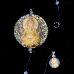 Colgante pared de orgon conn ganesha