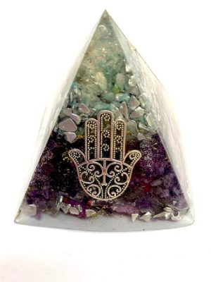 piramide orgon mano de fatima