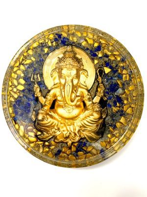 plato de orgon con ganesha