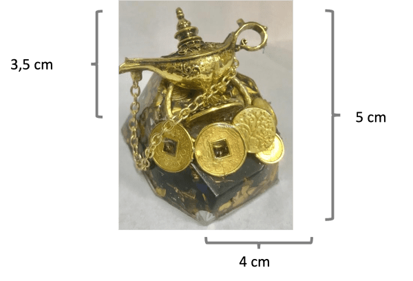 orgon con lampara de aladino