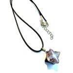 Colgante de merkaba con amatista
