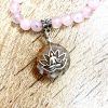pulsera con orgon flor de loto