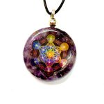 colgante de orgon cubo de metatron