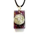 colgante de orgon con ojo de horus