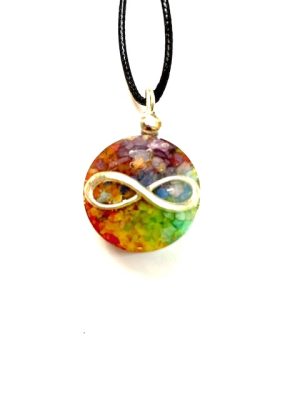 colgante de orgon con infinito