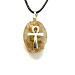 colgante de orgon con cruz ankh