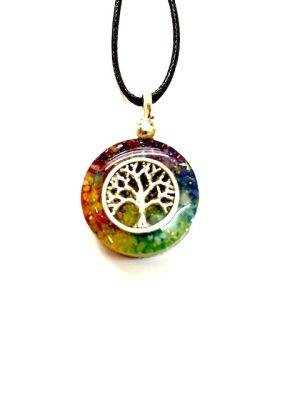colgante de orgon conn arbol de la vida