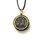 colgante de orgonnita con tetragrammaton
