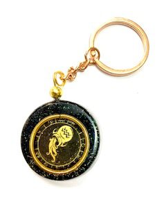 llavero de orgon con signo acuario