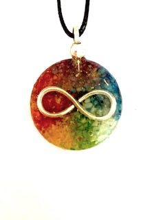 colgante de orgon con infinito