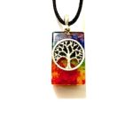 colgante orgon con arbol de la vida