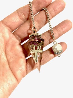 pendulo orgon con cruz ankh