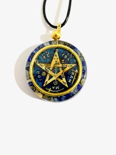 colgante orgon con tetragrammaton