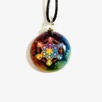 colgante orgon cubo de metatron