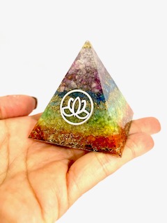 piramide orgon flor de loto
